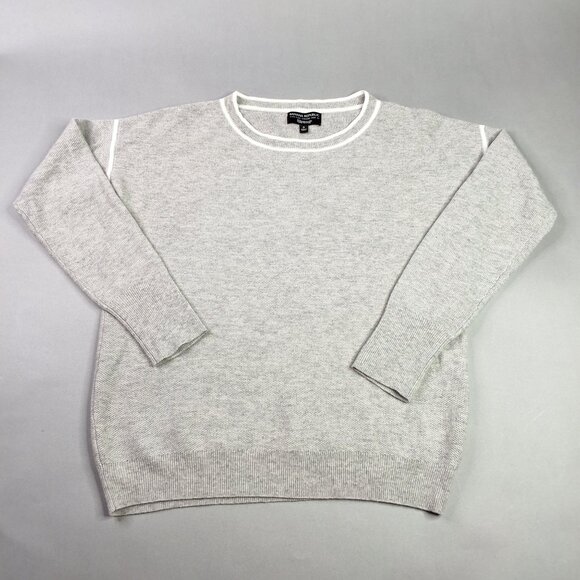 Banana Republic Other - Banana Republic Filpucci Heather Gray Wool-Blend Crewneck Sweater Medium